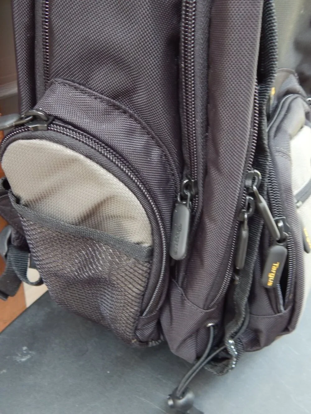 Targus Laptop Backpack Black Commuter College School Travel 17x13x6